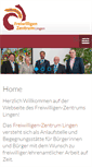 Mobile Screenshot of freiwilligen-zentrum-lingen.de